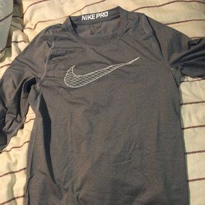 Gray Nike Long Sleeve (Dri Fit)